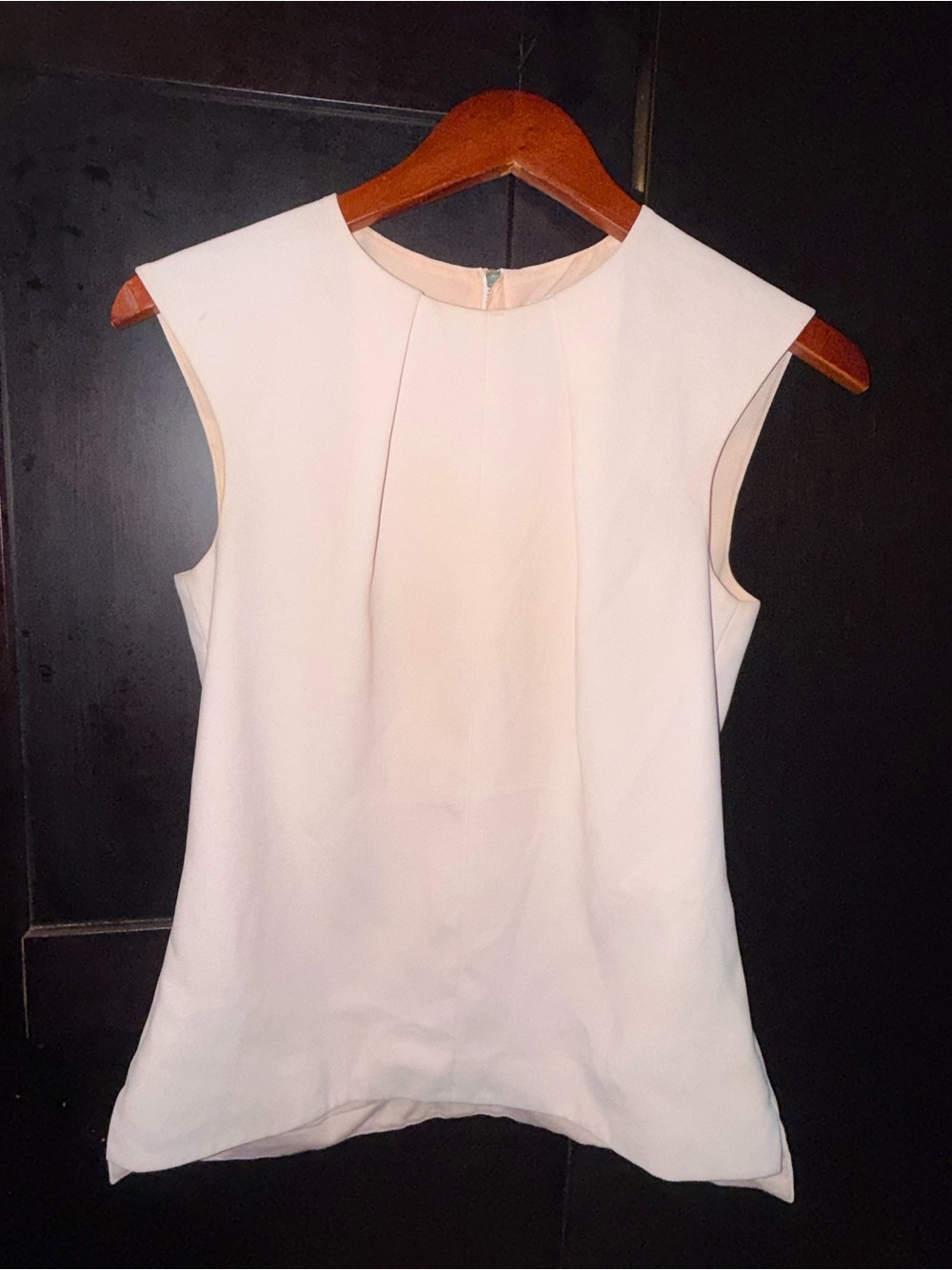 Ted Baker London Sleeveless Blush Shell Top - Classic Minimalist Style